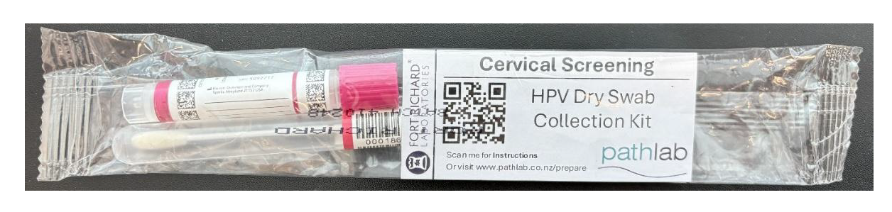 New HPV dry swab kit New HPV dry swab kit